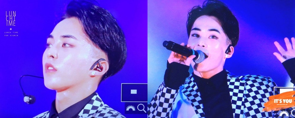 Penampilan Baru Xiumin EXO di A-Nation 2017