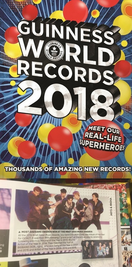 Disejajarkan Big Bang, EXO Masuk 'Guinness World Records 2018'