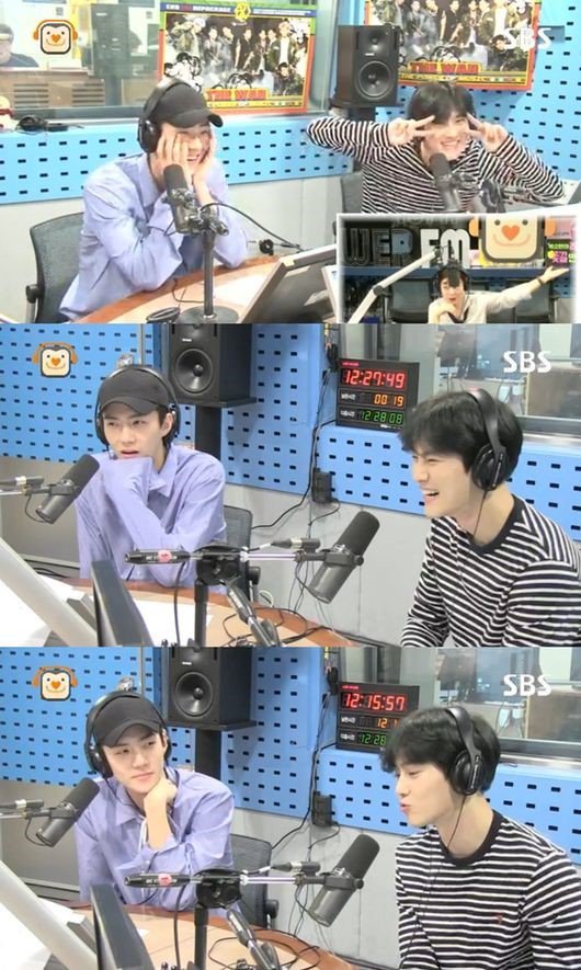 Suho & Sehun di acara 'Choi Hwa Jung's Power Time'