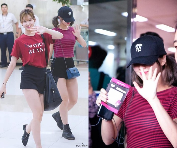 Momo Twice di Bandara