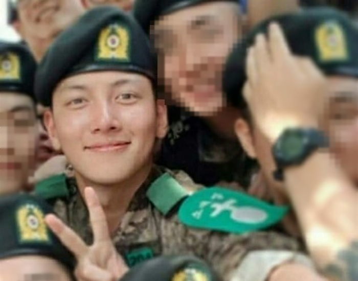 Ji Chang Wook di Kemiliteran