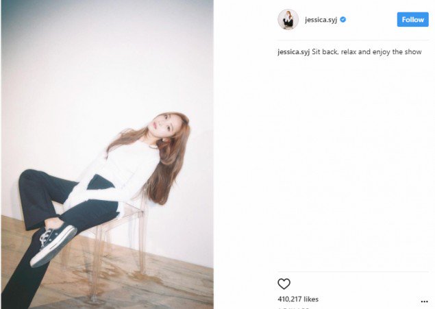 Jessica Jung Pilih Matikan kolom Komentar