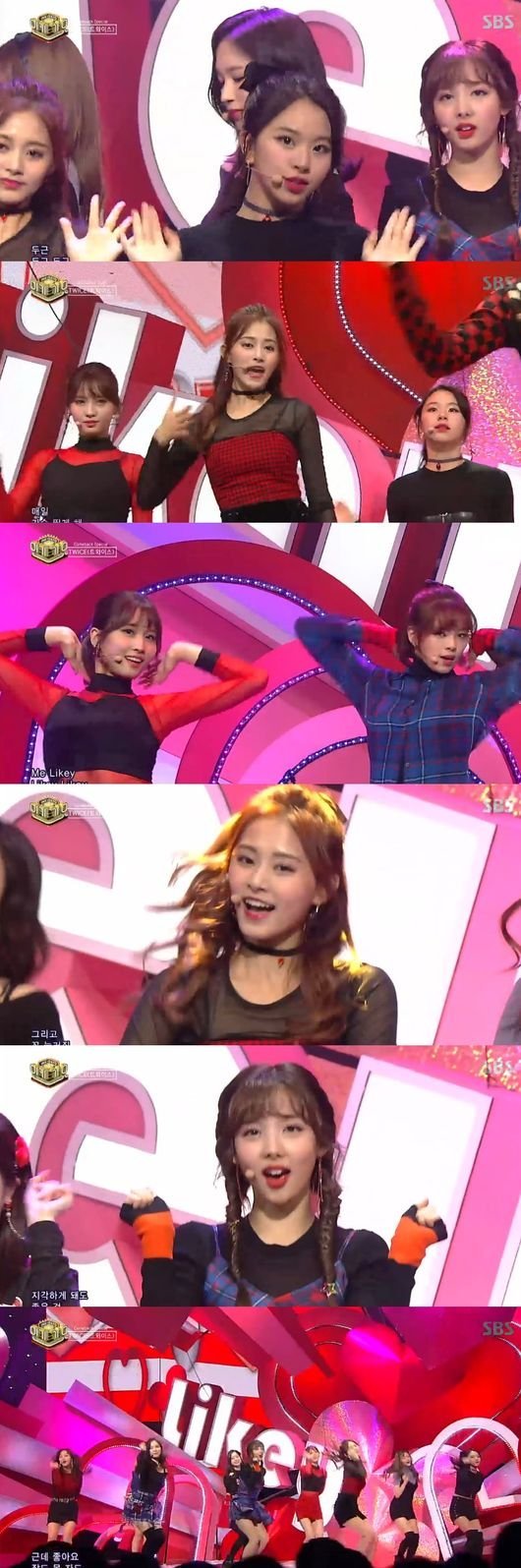 Penampilan Twice di Inkigayo (5/11)