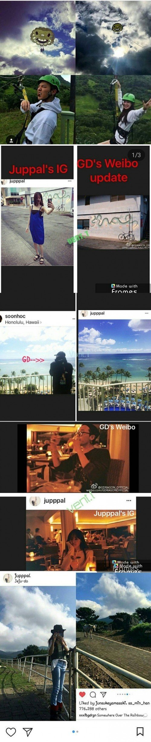 Bukti-Bukti yang Ditemukan Netter Bahwa G-Dragon dan Jooyeon Berpacaran