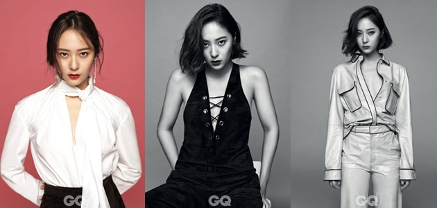 Pemotretan Krystal Jung Bersama GQ Korea