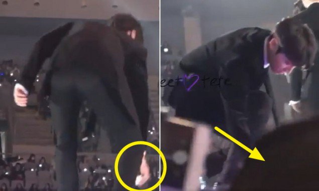 Jungkook BTS Bantu Staf MMA 2017