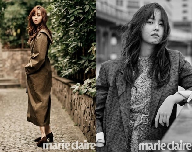 Pemotretan Kim So Hyun Bersama Marie Claire