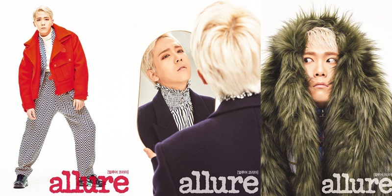 Pemotretan Lee Hongki Bareng Allure Korea