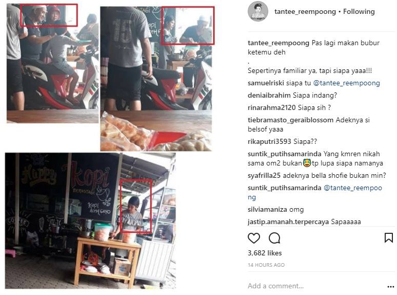 Keluarga Bella Shofie Jualan Bubur