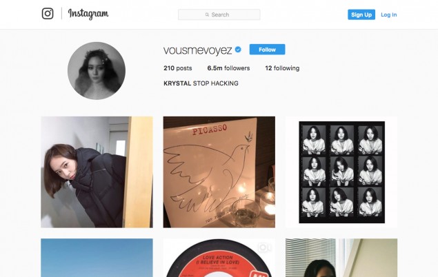 Instagram Krystal
