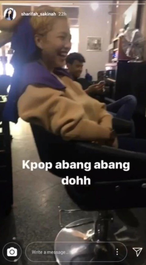 Screenshot Instagram Story Sharifah Sakinah