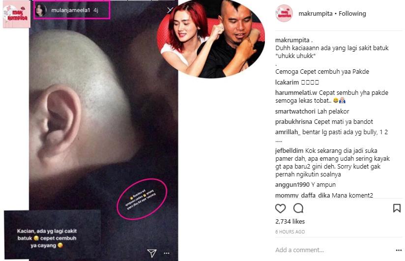 Mulan Jameela Kembali Dihujat Netizen Gara-Gara Caption