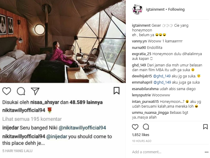 Nikita Willy Sekamar dengan Kekasih?