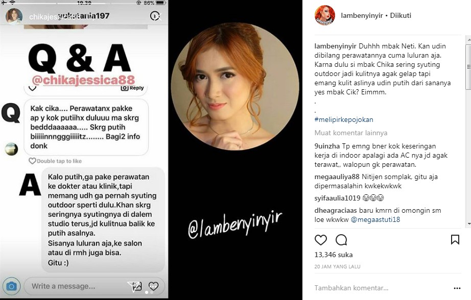Reaksi Chika Jessica Saat Dituding Pelit Oleh Netter