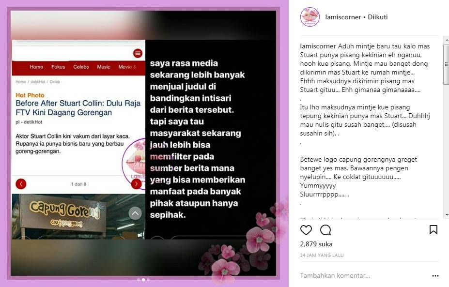 Tanggapan Stuart Collin Soal Pemberitaan Media