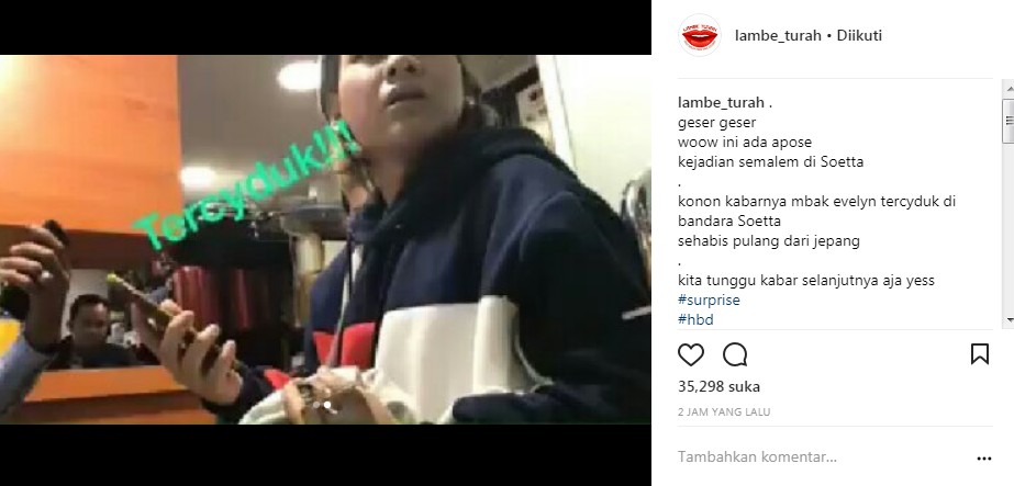 Evelyn Diinterogasi oleh Petugas Bandara