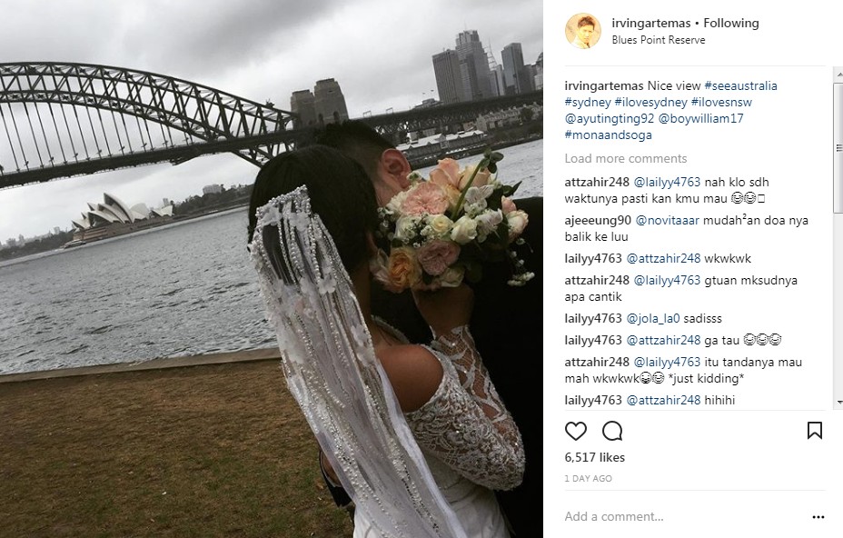 Adegan \'Kissing\' Ayu Ting Ting dan Boy William di Projek Baru