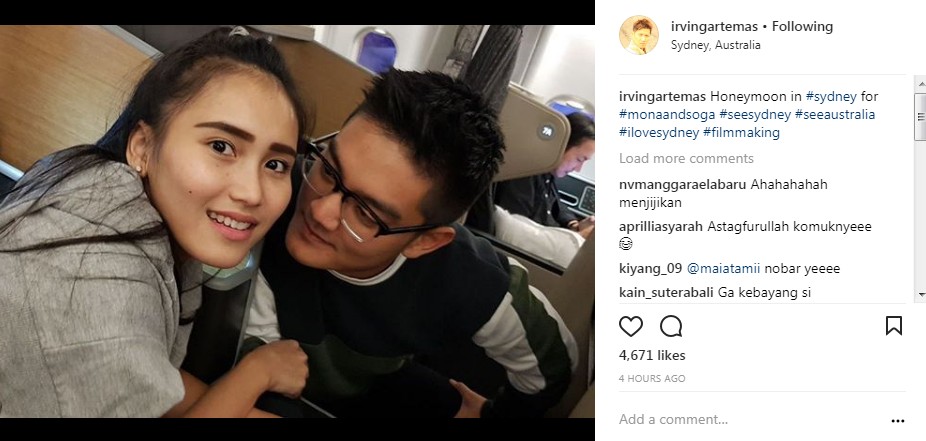 Adegan Mesra Ayu Ting Ting dan Boy William di Projek Baru
