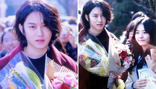 Kim Heechul Hadir di Upacara Kelulusan SMA Kim Sohye