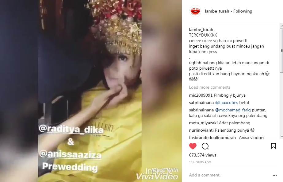 Anissa Aziza dengan Riasannya