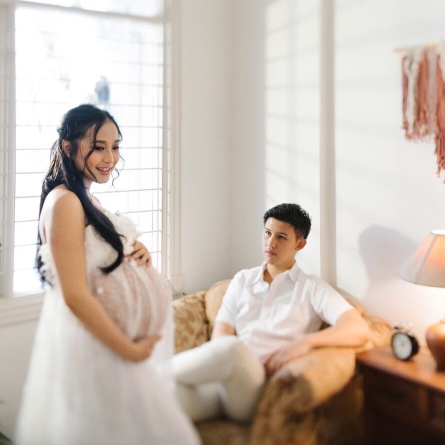  Pemotretan Kehamilan Bareng Suami