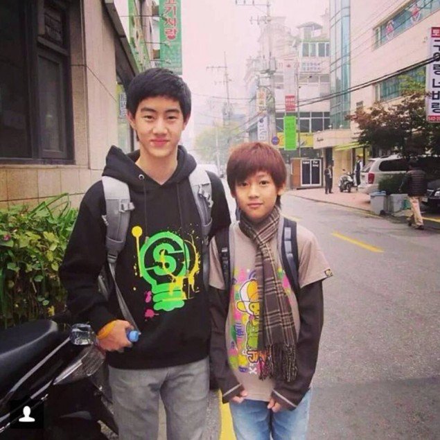Foto Pre-Debut Mark dan Bambam GOT7