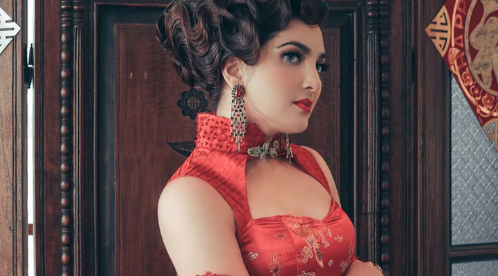 Foto: FOTO: Bak Wanita Tionghoa, Ashanty Tampil Beda dalam Pemotretan 'Lady In Red' Sambut Imlek