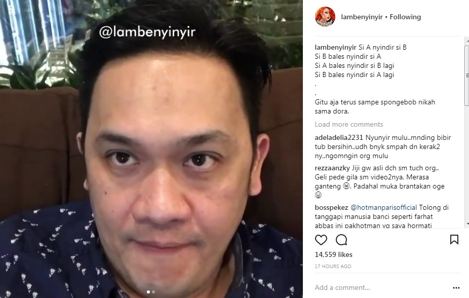 Farhat Abbas Diduga Sindir Hotman Paris