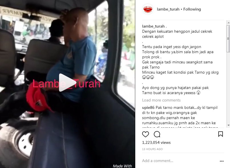 Pak Tarno Naik Angkot