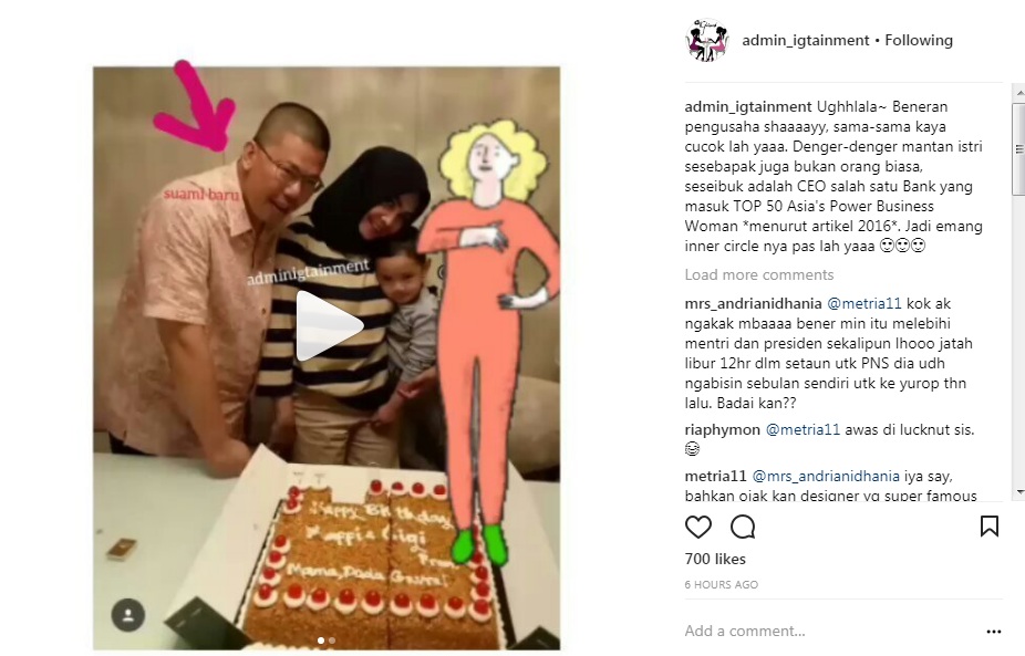 Rieta Amilia Hadiri Ulang Tahun Nagita Slavina dan Raffi Ahmad Bersama Pria yang Diduga Suami Barunya