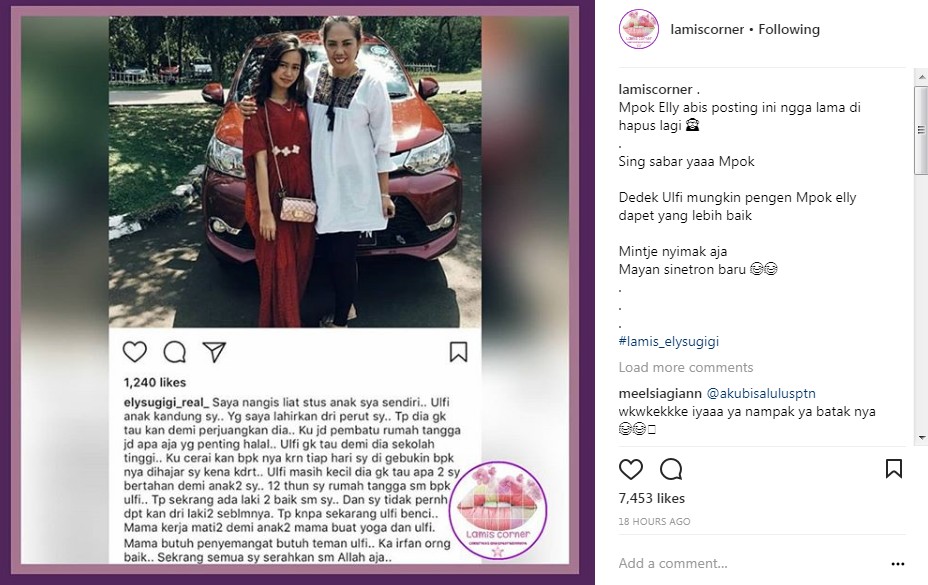 Ely Sugigi Beri Tanggapan Pasca Putrinya Ancam Kekasih