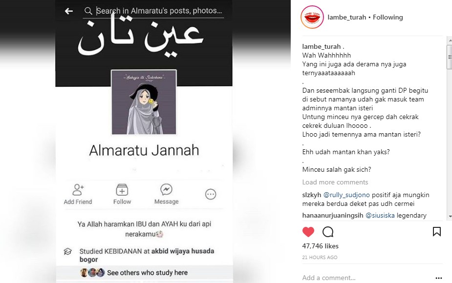 Status Pendidikan Almaratu Intan