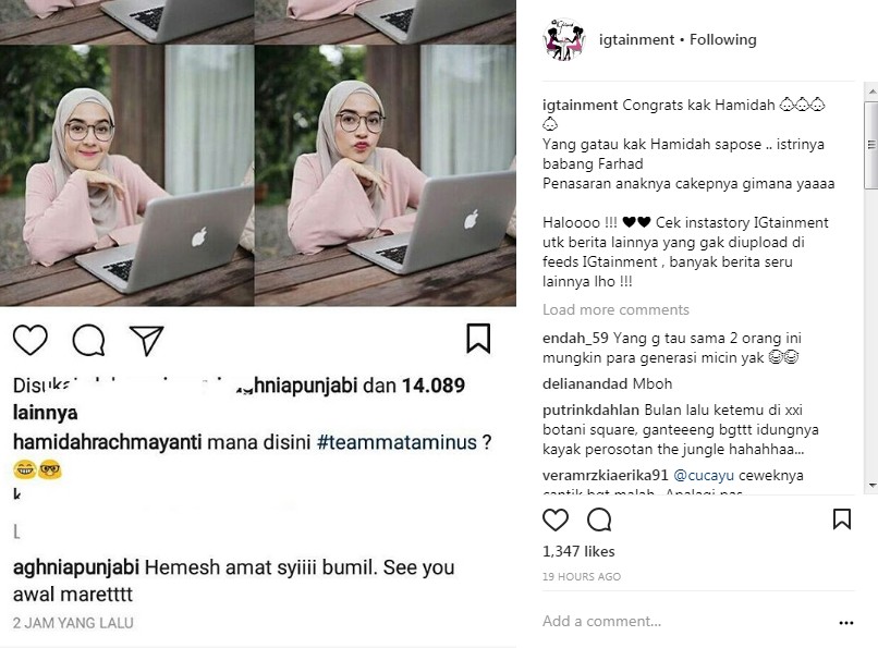Seorang Netter Sebut Istri Irvan Farhad Sebagai Ibu Hamil