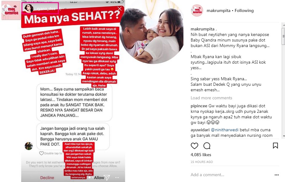 Tanggapan Ryana Dea Soal Kritikan Netter