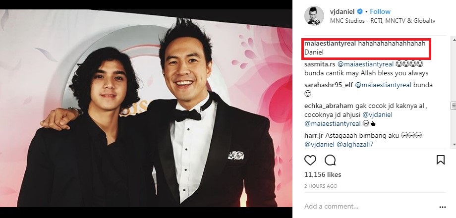 Tanggapan Maia Estianty Terkait Postingan Vj Daniel