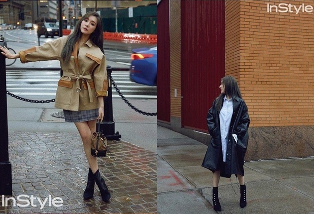 Tiffany SNSD Tampil Menawan di Pemotretan Terbarunya Bersama Majalah InStyle Korea
