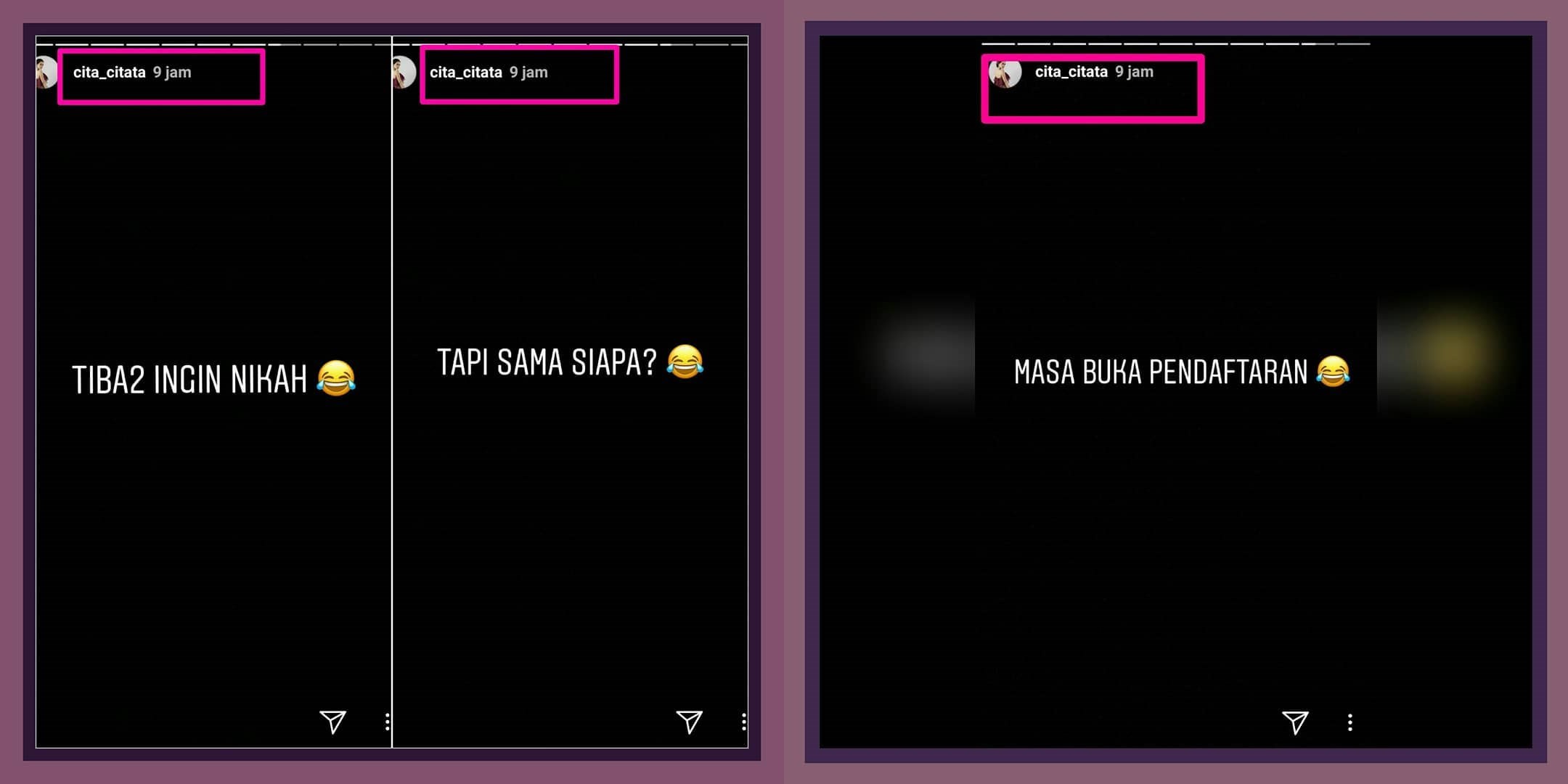 Cita Citata Ingin Menikah