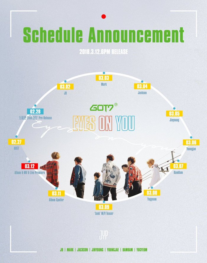 foto jadwal comeback GOT7