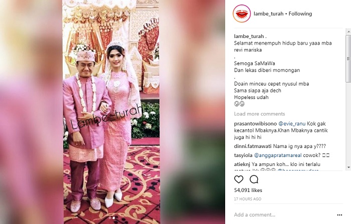 Revi Mariska dan Suami Barunya