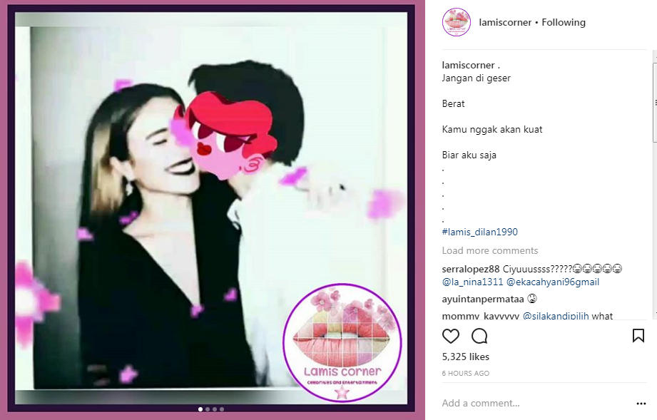 Dugaan Iqbaal Ramadhan Cium Mesra Wanita Bule