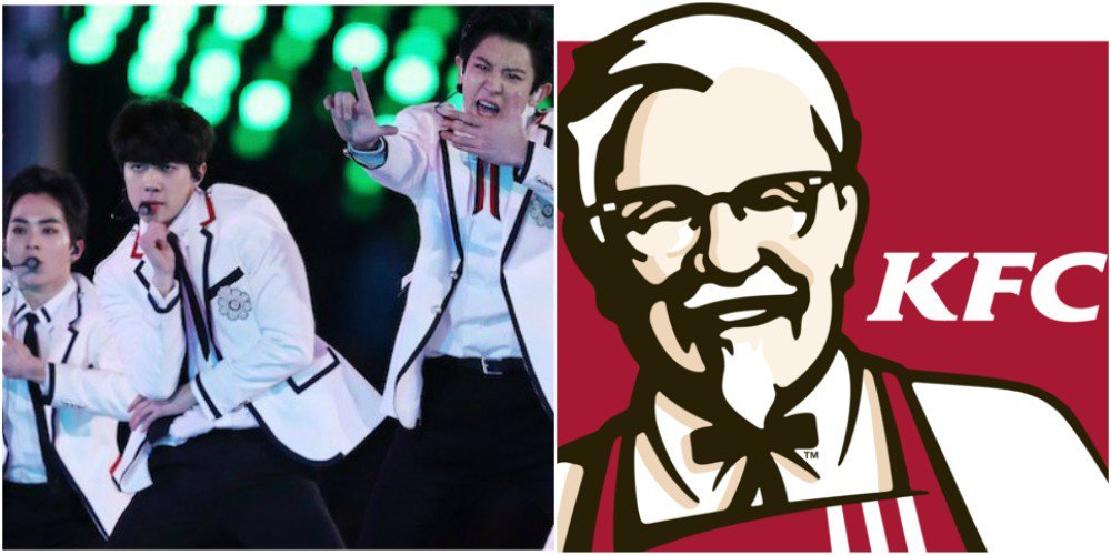 Setelan EXO di Penutupan Pyeongchang Winter Olympics 2018 dan Colonel Sanders KFC