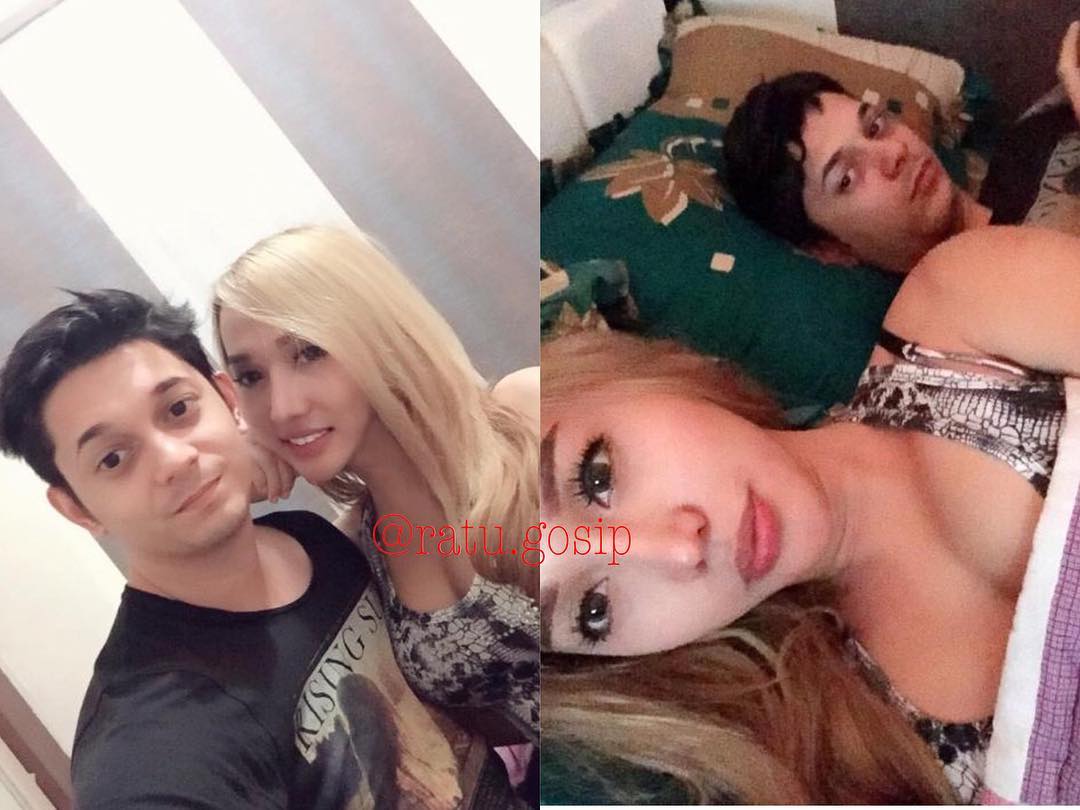 Andrew Andhika dan Lucinta Luna