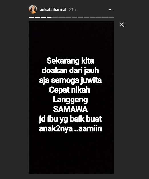 Doa Annisa Bahar Untuk Juwita dan Deddy