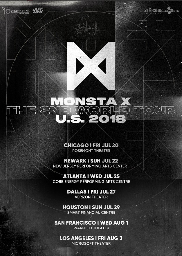 jadwal tur konser dunia monsta x