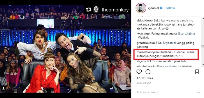 Panggilan Unik Maia Estianty Untuk Daniel Mananta