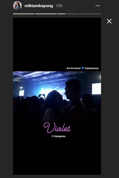 Foto Siluet Mesra Mikha Tambayong dan Pacar