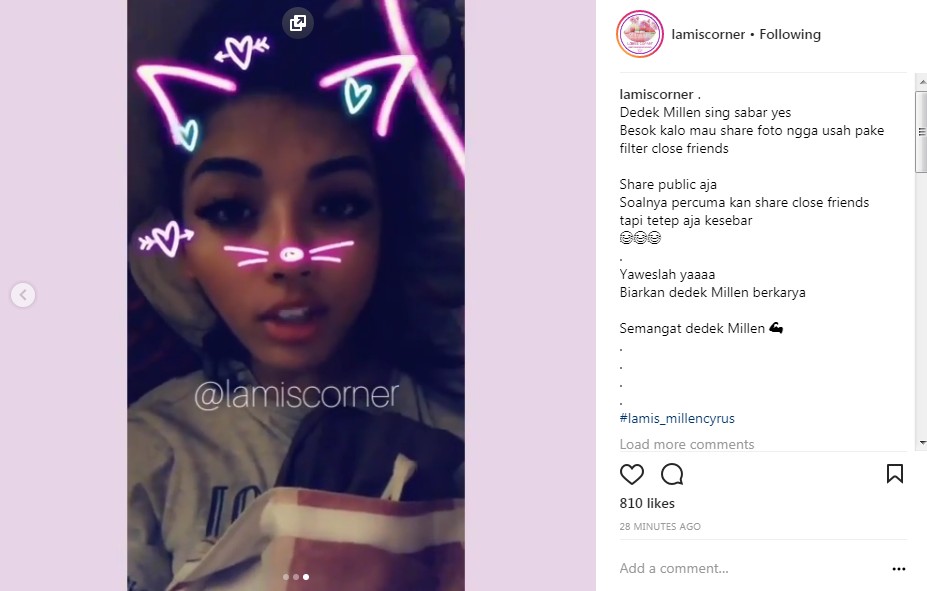 Millendaru Curhat Soal Foto Seksi yang Tersebar