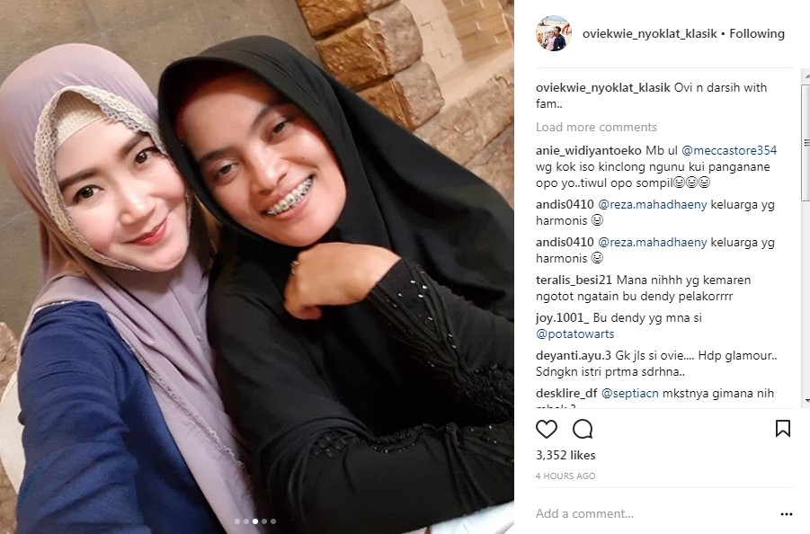 Bu Dendy Bersama Istri Pertama Pak Dendy