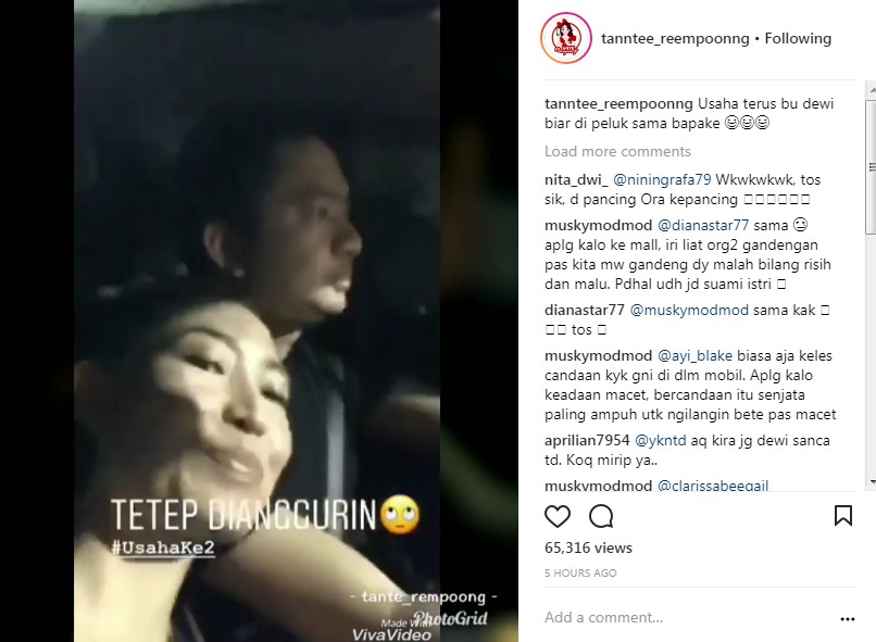 Ayu Dewi Usaha Ke-2 Kali \'Nempel\' ke Suami