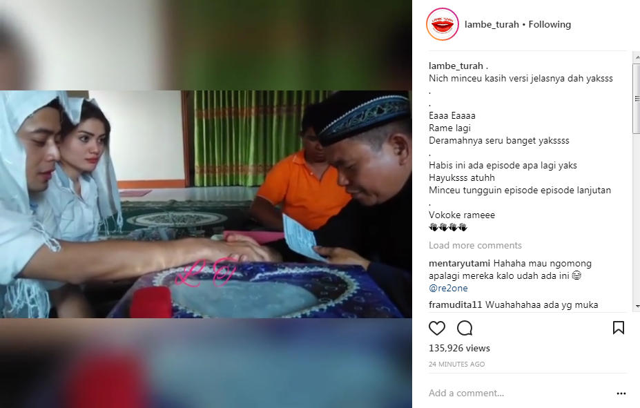 Kriss Hatta Ucap Ijab Kabul dengan Hilda Vitria